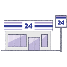 デバイスをコンビニから返却